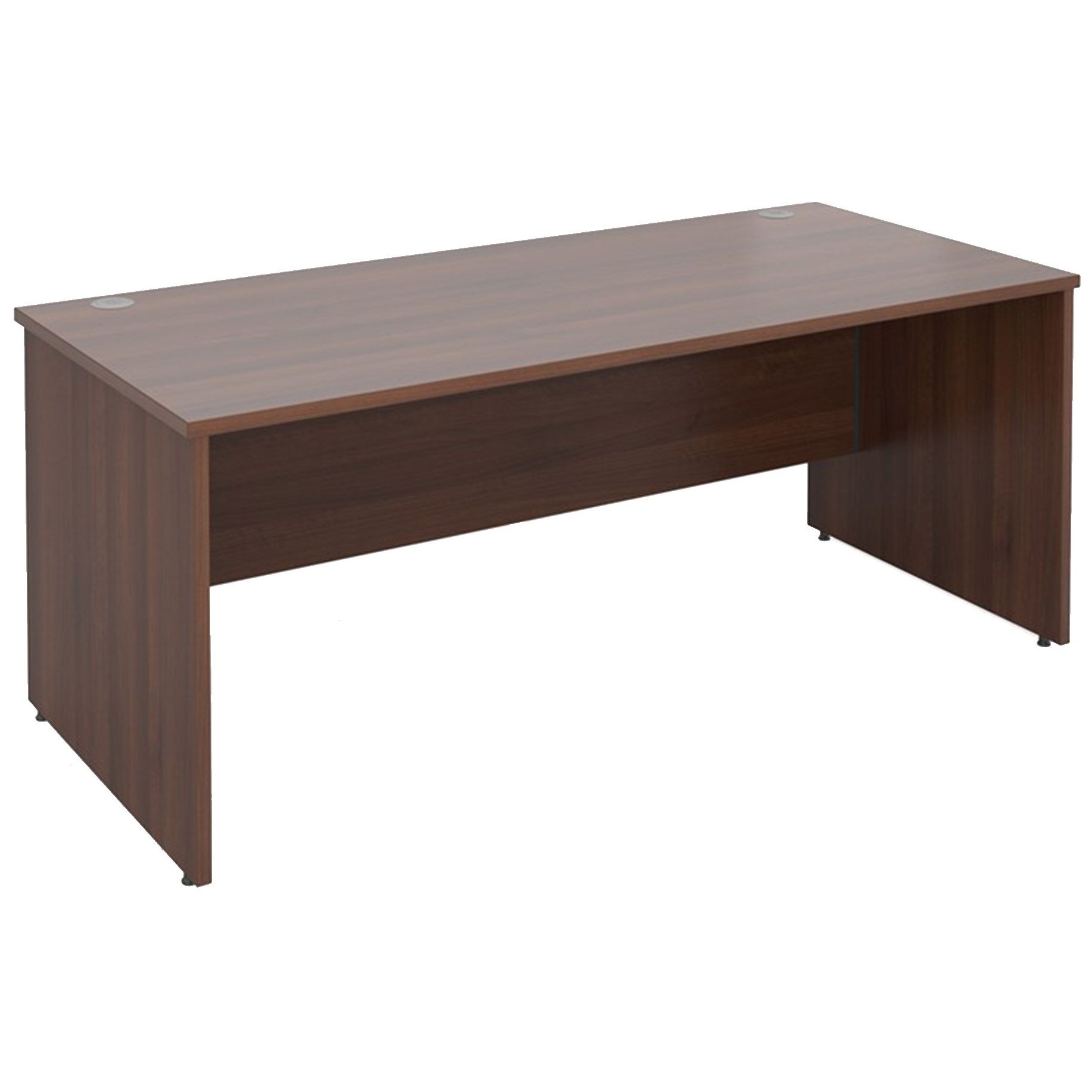 Malbec II Walnut Panel End Rectangular Desks Rectangular Office Desks