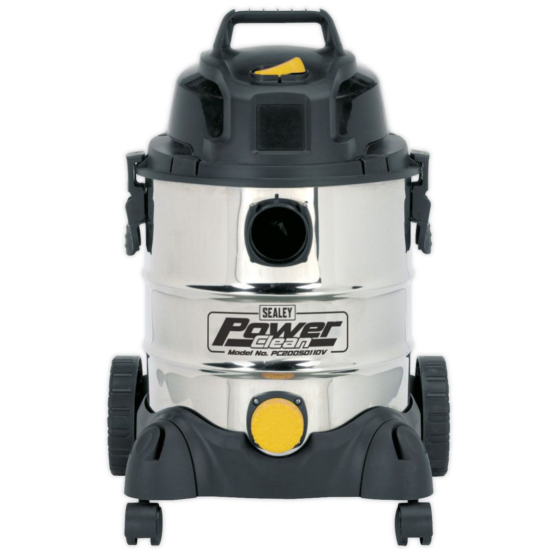 Sealey PC200SD110V 110V 1250W Power Clean Stainless Steel Wet & Dry