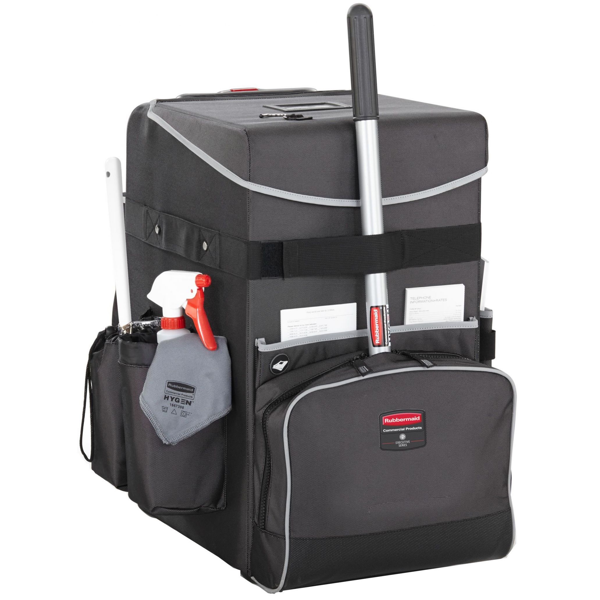 Rubbermaid Cleaning Quick Cart Housekeeping & Laundry Trolleys