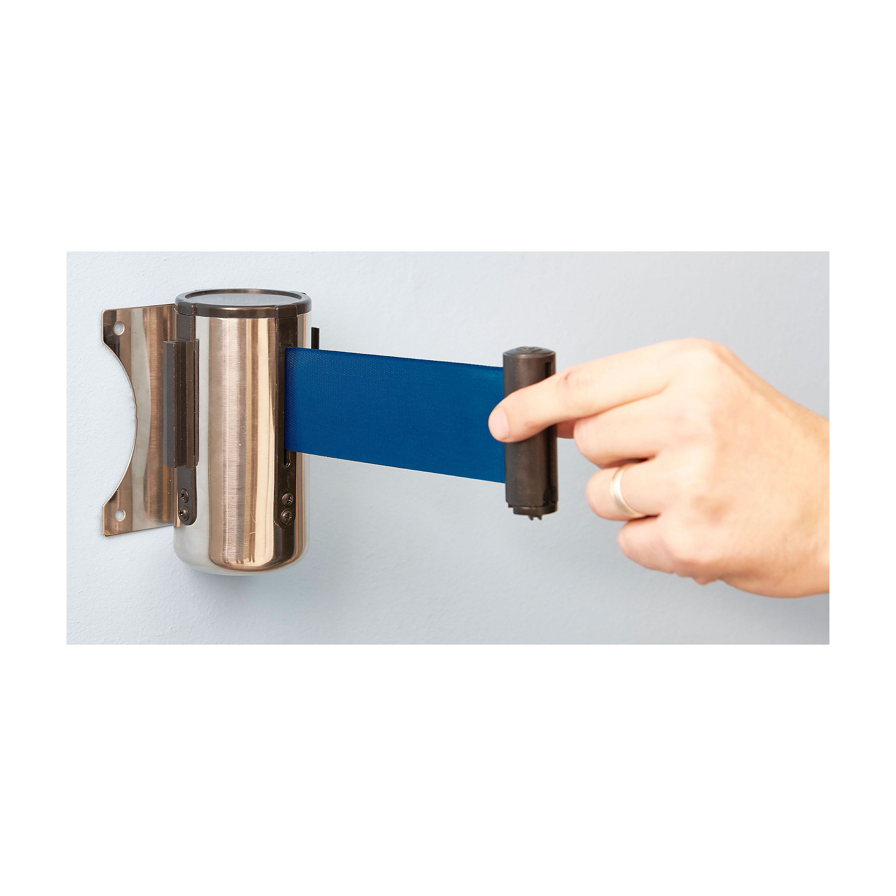 Wall Mounted Retractable Belt Barrier Retractable Belt Barriers