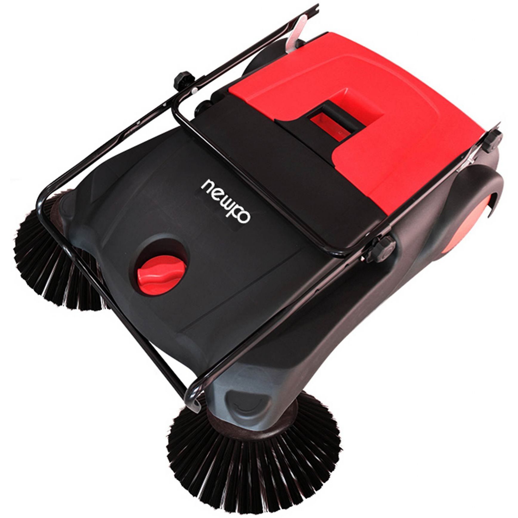 industrial push broom sweeper