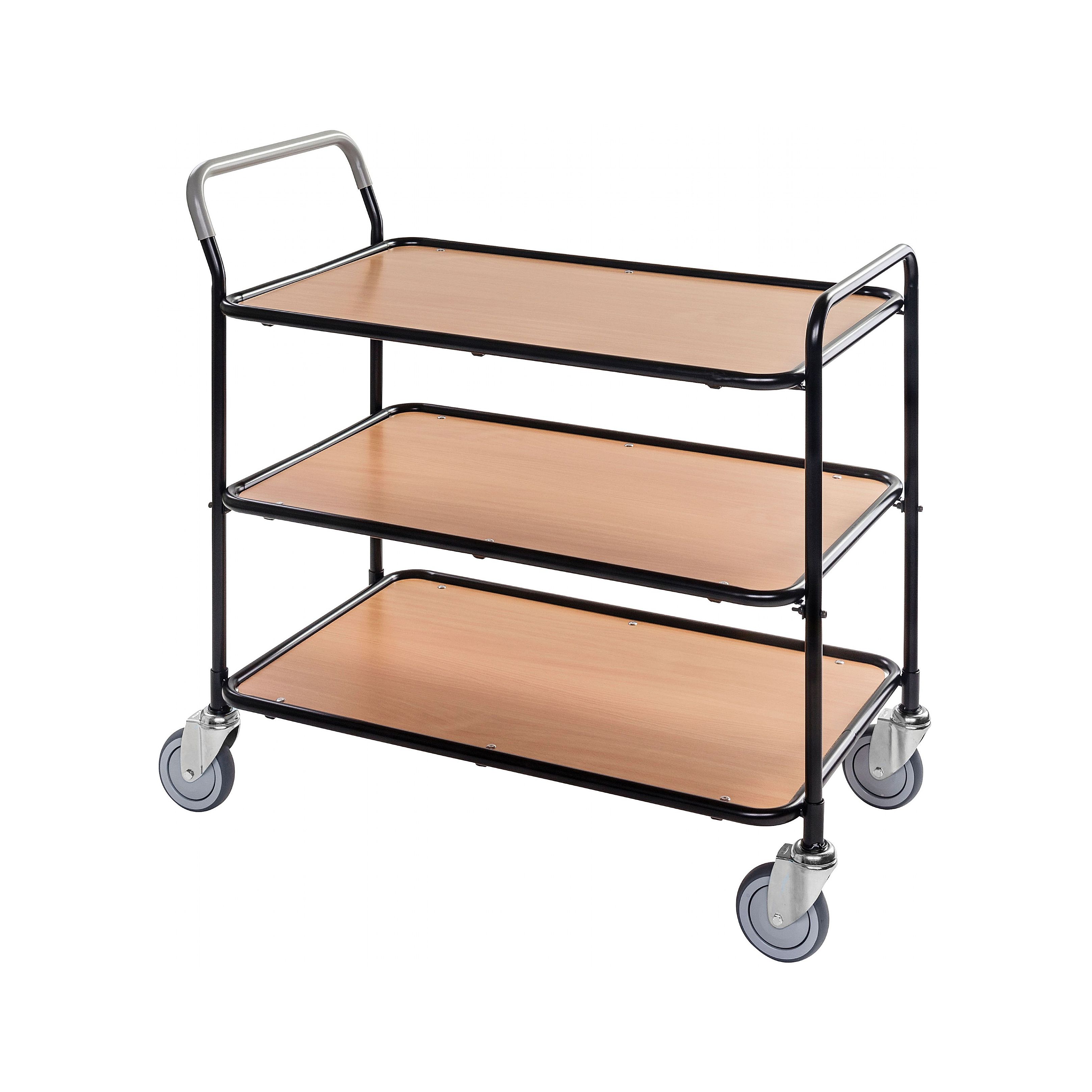 Konga Medium Duty 3 Tier Trolley Standard Shelf Trolleys