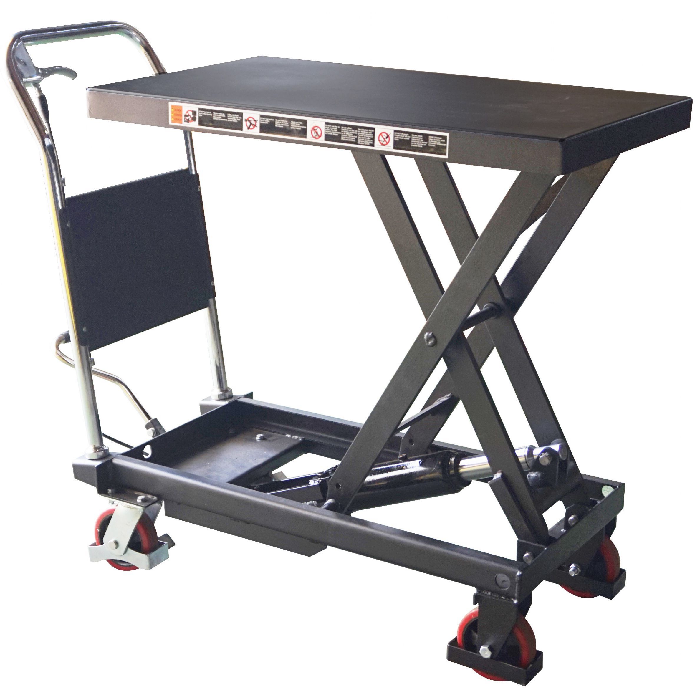 Newpo 500kg Mobile Scissor Lift Table Trolley | Scissor Lift Tables