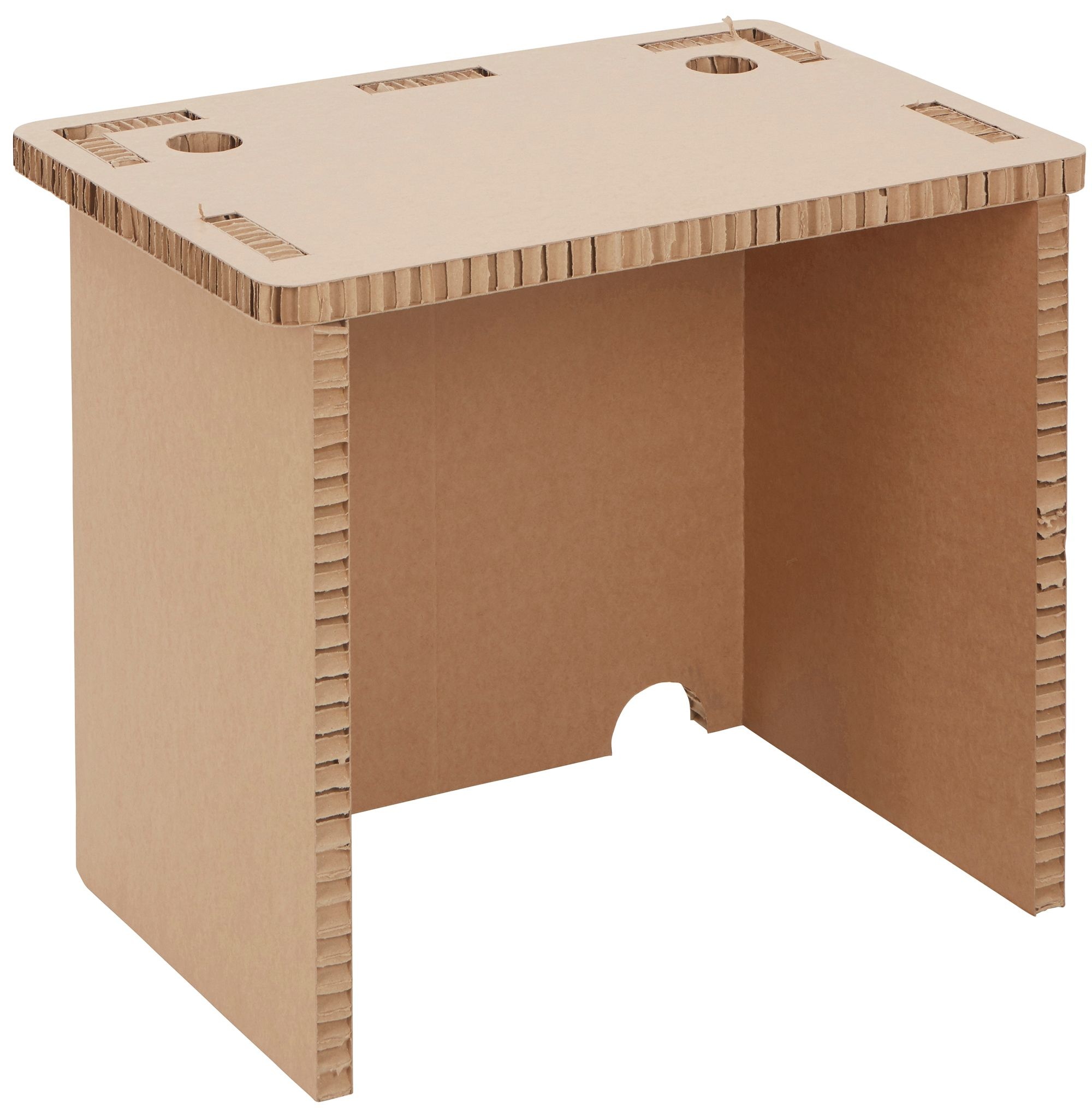 Pop Up Cardboard Home Office Junior Desk Rectangular Office Desks